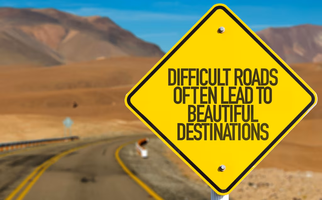 Inspirational quote on moving cross-country