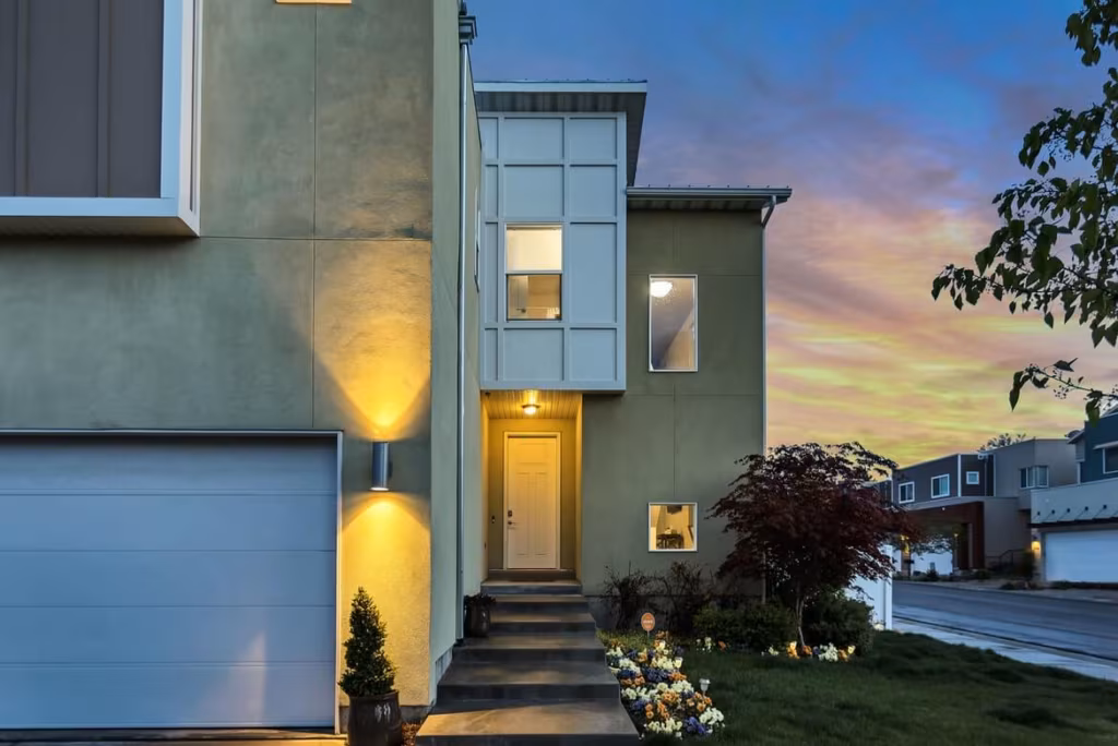 A property in a neighborhood