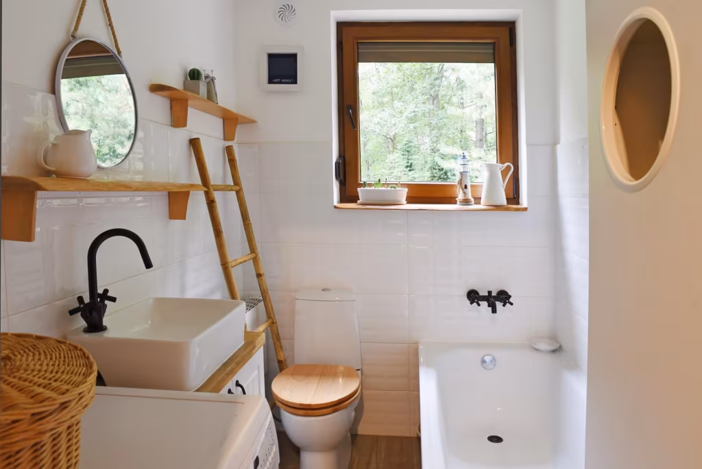 a bathroom